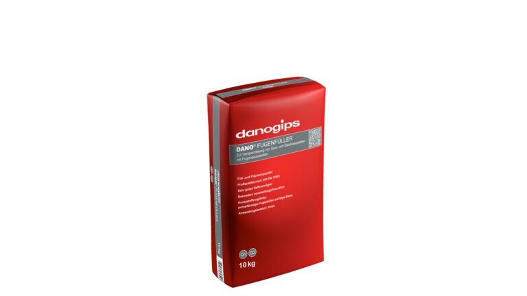 Roter Sack Danogips Fugenfüller, 10 kg.